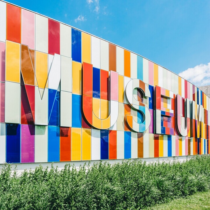 Colourfull museum building 